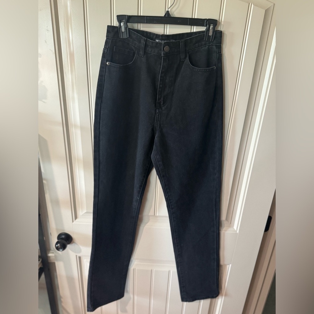 NEW w TAGS 🏷️ PRETTYLITTLETHING Classic Straight Leg Jeans (Tall Fit: Size 4) - Picture 5 of 11